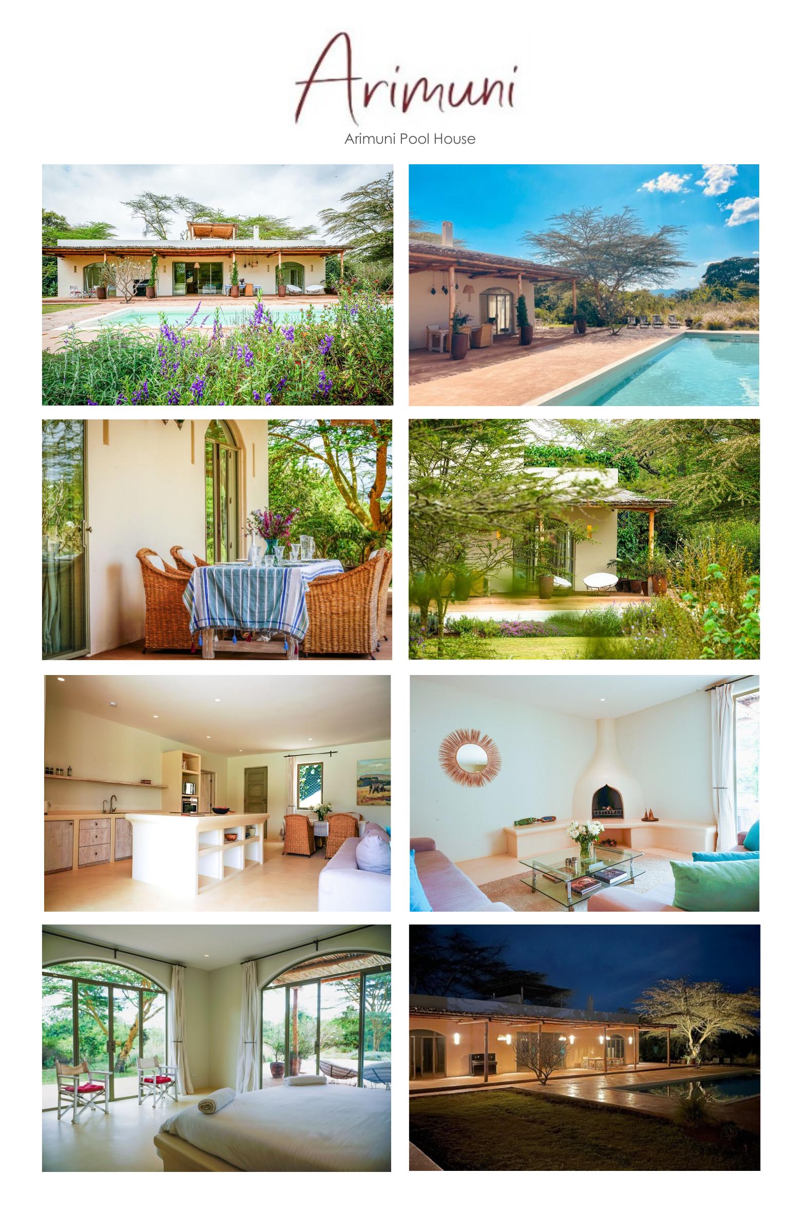 Arimuni Pool House. A private retreat by the pool
